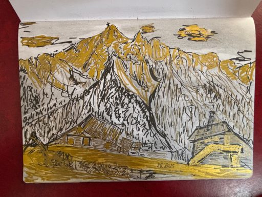 Gigglhirnhof und die Hochwart / Südtirol 2025